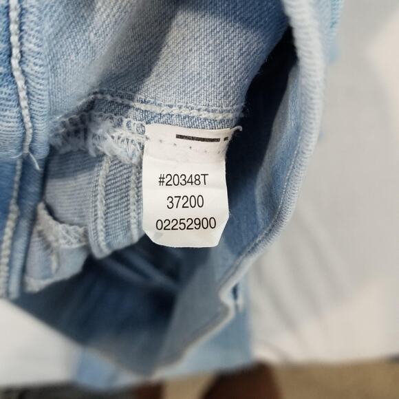 Spanx Jeans Womens Small Tall Light Wash Flare Pull On High Rise Stretch 20348T - Picture 7 of 11